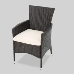 Jacks 6pc Acacia Wood & Wicker Patio Dining Set - Brown - Christopher Knight Home 11 Jacks 6pc Acacia Wood & Wicker Patio Dining Set - Brown - Christopher Knight Home -Crosley Shop GUEST 826dbc0d d6ca 482f 8301 625f65417c9d