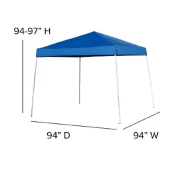 Flash Furniture 8'x8' Pop Up Event Canopy Tent With Carry Bag And Folding Bench Set - Portable Tailgate, Camping, Event Set 15 Flash Furniture 8'x8' Pop Up Event Canopy Tent With Carry Bag And Folding Bench Set - Portable Tailgate, Camping, Event Set -Crosley Shop GUEST 836b11ce 4997 4102 8ddd fb295e3fbec0