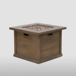 Venti 5pc Wicker Swivel Club Chairs And Fire Pit - Dark Brown/Beige - Christopher Knight Home 9 Venti 5pc Wicker Swivel Club Chairs And Fire Pit - Dark Brown/Beige - Christopher Knight Home -Crosley Shop GUEST 8470c485 cda6 45c5 b15e 55aee49b2d01