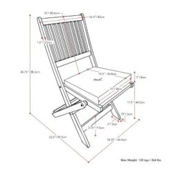 2pk Outdoor Folding Chairs - Whitewash - CorLiving -Crosley Shop GUEST 85a030af 3b44 421a 9495 8cb7a724f100