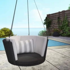 Sally Patio Hanging Swing - Novogratz -Crosley Shop GUEST 86aad632 e801 4a1f b3e0 a18879e43366