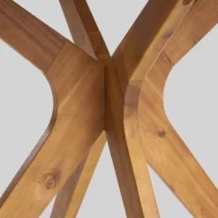 5pc Stamford Wood & Wicker Dining Set Teak - Christopher Knight Home -Crosley Shop GUEST 8809900d 19f6 4bb4 8c4a a89d83c3f1fd