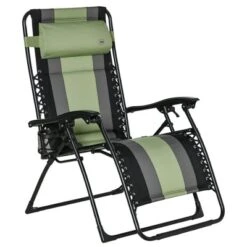 Outsunny XL Oversize Zero Gravity Recliner, Padded Patio Lounger Chair, Folding Chair With Adjustable Backrest, Cup Holder And Headrest For Backyard, Poolside, Lawn 15 Outsunny XL Oversize Zero Gravity Recliner, Padded Patio Lounger Chair, Folding Chair With Adjustable Backrest, Cup Holder And Headrest For Backyard, Poolside, Lawn -Crosley Shop GUEST 883f3118 24cc 422e 9c38 ee274e2fa432