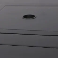 5pc Outdoor Bar Set With Cushions & Square Metal Table With Umbrella Hole - Captiva Designs -Crosley Shop GUEST 8cad4a99 d411 465c aaa2 48f1e6583979