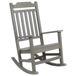 Flash Furniture Winston All-Weather Poly Resin Wood Rocking Chair -Crosley Shop GUEST 8f163908 e523 438e 9608 f4d482f6c815