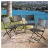 El Paso Set Of 4 Wicker Patio Folding Chairs - Brown - Christopher Knight Home -Crosley Shop GUEST 90fc0990 0758 4106 80f7 67af4df89020