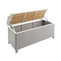 Maksville Outdoor Aluminum Storage Bench - MiBasics -Crosley Shop GUEST 91b4b0a6 7c7d 4695 8c94 f73942ca0758