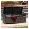 Wing Wicker Patio Storage Bench - Multi Brown - Christopher Knight Home 2 Wing Wicker Patio Storage Bench - Multi Brown - Christopher Knight Home -Crosley Shop GUEST 91e1cd92 d5e9 46e3 9e1b 9ed1594d0493