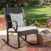 Harmony Wicker Patio Rocking Chair - Christopher Knight Home -Crosley Shop GUEST 9382bdf3 37e3 42bf af32 5c8a832bcfca