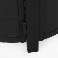 Amaya 5pc Outdoor 4 Wicker Swivel Chair & Fire Pit Set - Dark Brown/Beige/Matte Black - Christopher Knight Home -Crosley Shop GUEST 968e50f8 3ce1 4bfb bf77 2a5118658662