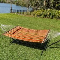 Coronado Double Quilted Hammock Red/Brown Stripe - Smart Living 10 Coronado Double Quilted Hammock Red/Brown Stripe - Smart Living -Crosley Shop GUEST 99443475 8152 4949 8d73 3f2bc9f2bf3d