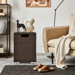 Costway 16'' Rattan Propane Tank Cover Hideaway Side Table 20 Lbs Propane Gas Holder -Crosley Shop GUEST 9df1ad68 df74 4013 9771 261ff861fde2