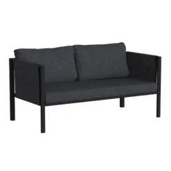Merrick Lane Outdoor Love Seat/Sofa With Removable Fabric Cushions And Steel Frame -Crosley Shop GUEST 9f5a0c12 cf6e 47d6 86c3 b5cf9ccd0236