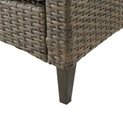 Rockport 3pc Outdoor Wicker Loveseat Seating Set - Crosley -Crosley Shop GUEST 9f91b889 c598 406d 8e00 5d10d8a9de28