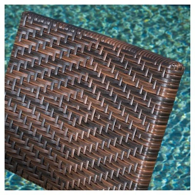 El Paso Set Of 4 Wicker Patio Folding Chairs - Brown - Christopher Knight Home 4 El Paso Set Of 4 Wicker Patio Folding Chairs - Brown - Christopher Knight Home - Image 2