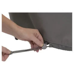 70" Ravenna Round Patio Table And Chair Dark Taupe Cover - Classic Accessories -Crosley Shop GUEST a07d643f df3d 4fda 80ec fb2adf258a4a