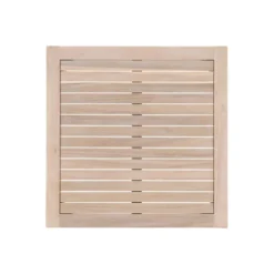 Linon 4pc Melita Acacia Sectional & Coffee Table Beige -Crosley Shop GUEST a1554e73 488b 457e 96e6 bfcf0b62e1cb