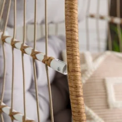 Toluca Hanging Outdoor Boho Egg Chair With Cushion - Saracina Home -Crosley Shop GUEST a1dfd6d0 71de 4508 9b6f 0be074039cff