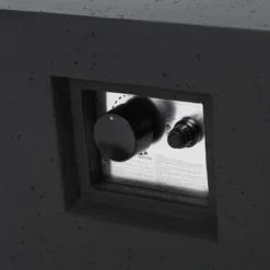 Augusta 5pc Wood & Wicker Chat Set With Fire Pit - Natural/Gray/Dark Gray - Christopher Knight Home -Crosley Shop GUEST a2406089 f7a0 4d2a 8f2e 2418085289a4