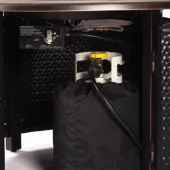 5pc Outdoor Fire Table Set With Hammered 44" Round Fire Table, 4 Deep Seating Swivel Rocking Chairs & Table Fabric Covers - Oakland Living -Crosley Shop GUEST a24de2d0 2a23 4d67 b59d d1a0c5b30682 1