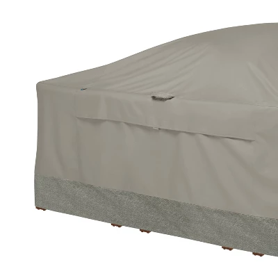 90" Outdoor Square Table & Chair Cover With Integrated Duck Dome - Duck Covers 4 90" Outdoor Square Table & Chair Cover With Integrated Duck Dome - Duck Covers - Image 2