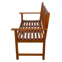 Northlight 48" Light Brown Acacia Wood Outdoor Patio Bench 8 Northlight 48" Light Brown Acacia Wood Outdoor Patio Bench -Crosley Shop GUEST a698d819 409e 4515 b547 6862165858cc