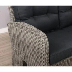 Monaco Outdoor 2 Seat Reclining Bench - Gray - Alaterre Furniture -Crosley Shop GUEST a7c9075a 0b0f 4b93 afba 47d2b744fd11