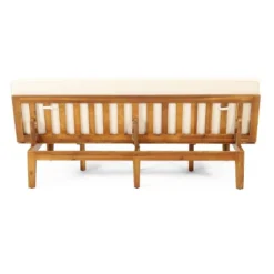 Jill Outdoor Acacia Wood Convertible Daybed With Cushions Teak/Beige - Christopher Knight Home 13 Jill Outdoor Acacia Wood Convertible Daybed With Cushions Teak/Beige - Christopher Knight Home -Crosley Shop GUEST aa8993d7 09f8 43f5 b0dd 869174fdcc9e