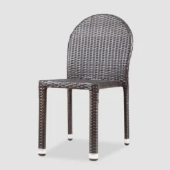 Aurora 4pk Wicker Stacking Chairs - Brown - Christopher Knight Home -Crosley Shop GUEST b037e7d2 5fd3 4547 80ca af1d9570c445