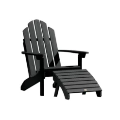 Westport 2pc Folding Adirondack Chair With Ottoman - Highwood -Crosley Shop GUEST b058ee03 5be7 44aa 98b6 bb4e79ceafec