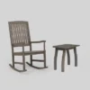 Arcadia 2pc Acacia Wood Rocking Chair And Side Table Set Gray - Christopher Knight Home 1 Arcadia 2pc Acacia Wood Rocking Chair And Side Table Set Gray - Christopher Knight Home -Crosley Shop GUEST b2cd1c7e dfce 4b60 b05e ac8b3873148d