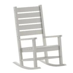 Merrick Lane Set Of 2 Contemporary Rocking Chairs, All-Weather HDPE Indoor/Outdoor Rockers -Crosley Shop GUEST b430e3d5 4fd3 4ae2 be64 0d846beea396