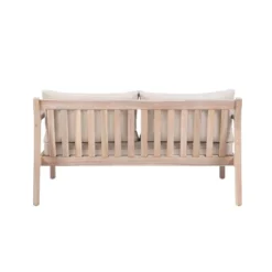 Linon Melita Acacia Two Seater Sofa Beige/White 13 Linon Melita Acacia Two Seater Sofa Beige/White -Crosley Shop GUEST b44a19f0 b3ac 4371 a338 17d1be296197