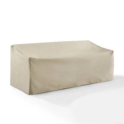 Crosley Outdoor Sofa Furniture Cover, Tan 5 Crosley Outdoor Sofa Furniture Cover, Tan - Image 3