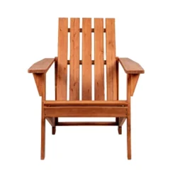 Irving Outdoor Patio Modern Acacia Wood Adirondack Chair - JONATHAN Y -Crosley Shop GUEST b7ac22c0 b064 40df a449 9f6c8ffdb1f6