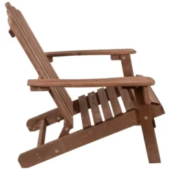 Northlight 36" Brown Classic Folding Wooden Adirondack Chair 9 Northlight 36" Brown Classic Folding Wooden Adirondack Chair -Crosley Shop GUEST b7b3a7ba 5358 4a84 bf27 138f3ecd0fcf