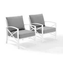 Crosley 2pc Kaplan Outdoor Patio Chair Set -Crosley Shop GUEST bab4f11e 09b9 409e b0c4 490cc29538ba