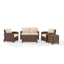 Bradenton 5pc Outdoor Wicker Conversation Set - Crosley -Crosley Shop GUEST bb723837 0fd5 4114 b55e 4ae72d69c9c0