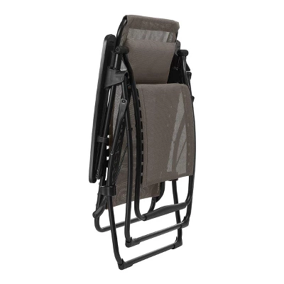 Lafuma Futura Batyline Series Relaxation Lawn Chair Recliner, Graphite (2 Pack) 4 Lafuma Futura Batyline Series Relaxation Lawn Chair Recliner, Graphite (2 Pack) - Image 2
