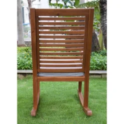 Nantucket Rocking Chair With Gray Cushion - Merry Products -Crosley Shop GUEST c06e27a3 f375 490e b10d 41565fc10e7d