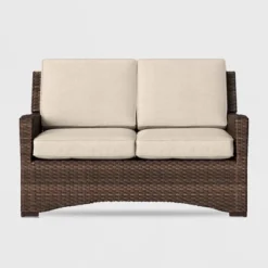 Halsted Wicker Patio Loveseat - Threshold 8 Halsted Wicker Patio Loveseat - Threshold -Crosley Shop GUEST c10eda52 f2ba 4abd b5cc 50b37118c7ba