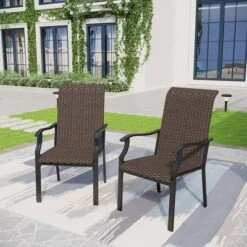 3pc Patio Conversation Set With Wicker Rattan Chairs & Round Coffee Table - Captiva Designs 12 3pc Patio Conversation Set With Wicker Rattan Chairs & Round Coffee Table - Captiva Designs -Crosley Shop GUEST c14f728c a9a6 440c 945b 2b19030714ed