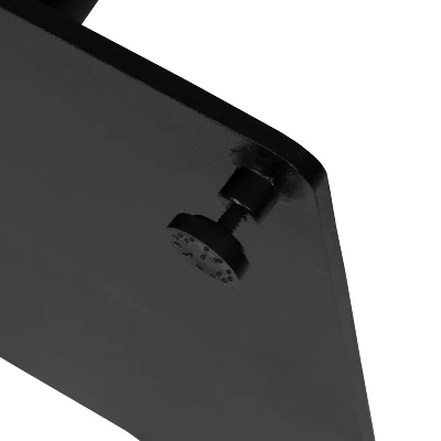 Flash Furniture Lark Outdoor Patio Bistro Dining Table Set With 4 Chairs And Faux Teak Poly Slats 9 Flash Furniture Lark Outdoor Patio Bistro Dining Table Set With 4 Chairs And Faux Teak Poly Slats - Image 7