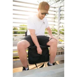 Stansport Folding Stadium Seat With Arms Black/Ten -Crosley Shop GUEST c68e43bb 7e10 4310 9f42 6ccc785d6219