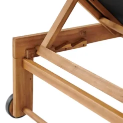 Sunapee Acacia Wood Outdoor Lounge Chair With Mesh Seating - Natural - Alaterre Furniture -Crosley Shop GUEST c6f348df c912 4f73 9173 86e6d6212426