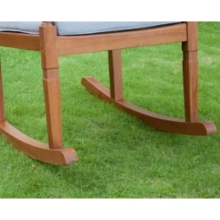 Nantucket Rocking Chair With Gray Cushion - Merry Products -Crosley Shop GUEST c71671dc 7ec6 4f68 b7c8 58917de86708