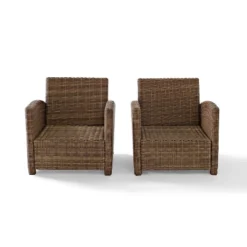 Bradenton 2pc Outdoor Wicker Armchair Set - Crosley -Crosley Shop GUEST c755e8d1 6807 4871 92bb 8a8b14c9e3e8