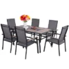 7pc Patio Set With Table & Sling Chairs - Captiva Designs 2 7pc Patio Set With Table & Sling Chairs - Captiva Designs -Crosley Shop GUEST c9bc7550 60f6 4449 b176 90a404f8f67b