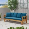 Long Beach Acacia Wood Extendable Patio Daybed Sofa Teak - Christopher Knight Home 2 Long Beach Acacia Wood Extendable Patio Daybed Sofa Teak - Christopher Knight Home -Crosley Shop GUEST ca5e2fdf 3645 4772 9116 dfb40ec1d1e5