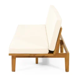 Jill Outdoor Acacia Wood Convertible Daybed With Cushions Teak/Beige - Christopher Knight Home 11 Jill Outdoor Acacia Wood Convertible Daybed With Cushions Teak/Beige - Christopher Knight Home -Crosley Shop GUEST ca6d953d eea0 4111 89e7 389355abf09f